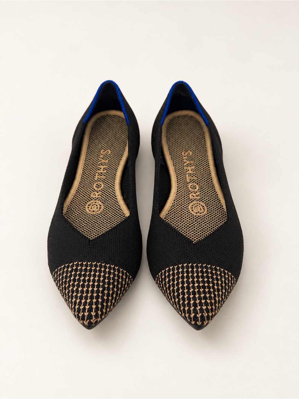 Rothy’s The Point “Licorice” Flats